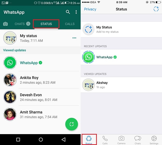 Whatsapp Durum Güncellemesi Nasıl Yapılır