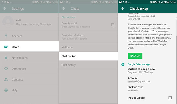 Whatsapp Nasıl Yedeklenir