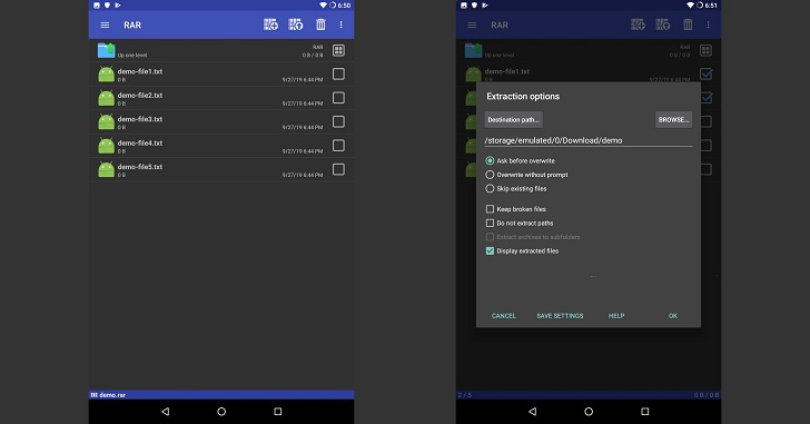 Android’de Rar Dosyası Nasıl Açılır